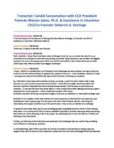 Transcript_CCA_Excelencia - Complete College America